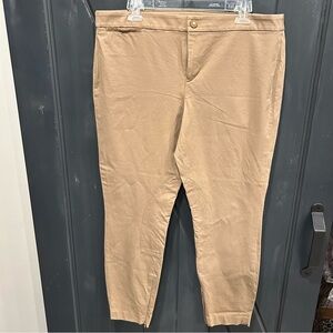 Ralph Lauren Womens Equestrian Style Riding Pants, Beige, Size 14